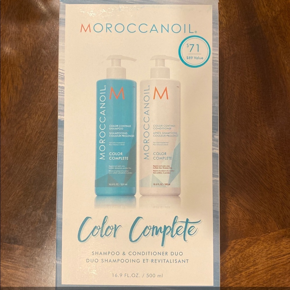 Moroccanoil Color Complete Shampoo Conditioner